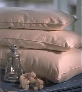 natural shredded rubber pillow