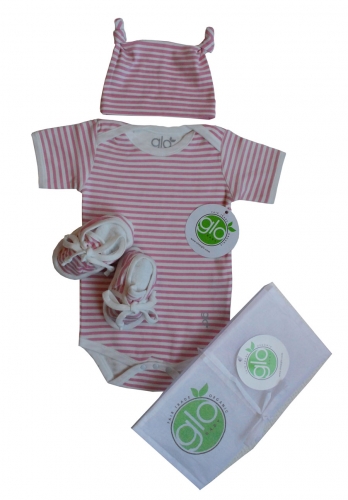 Stripe Onesie Gift Set