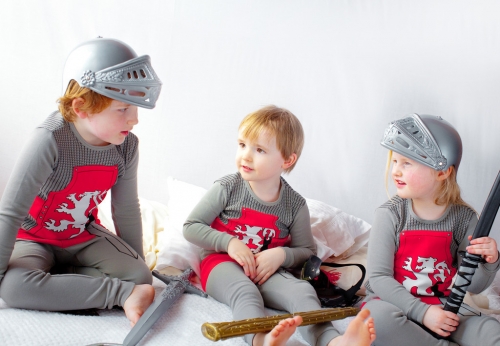 Adorable Kid's Pajama Set - Knight