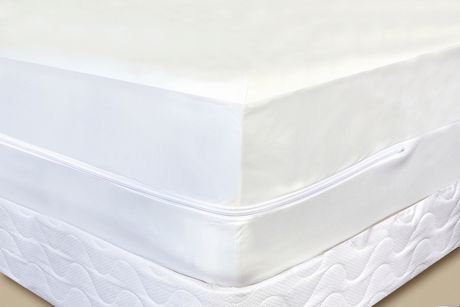 MIA Waterproof Zipped Mattress Protector – Total Encasement, Anti Bed Bug, King, UK Made, OEKO-TEX