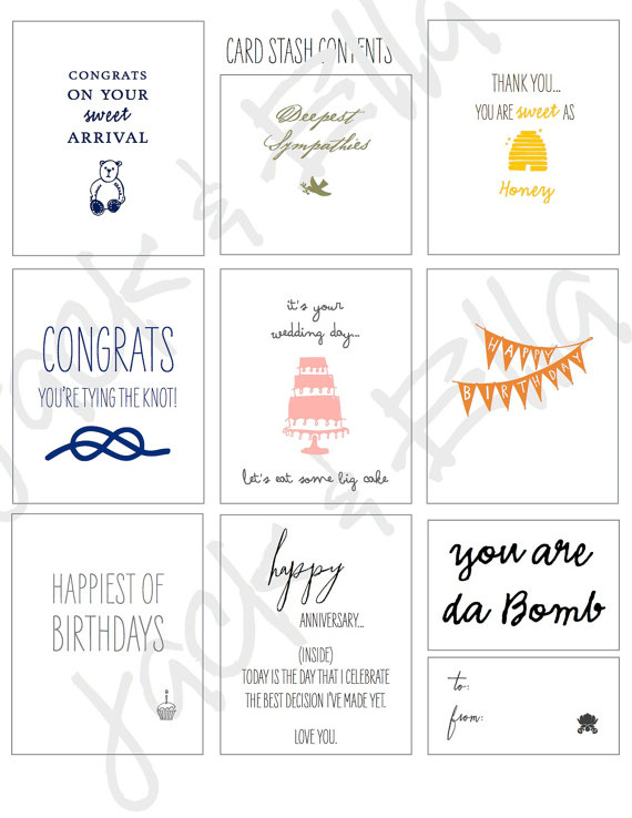 Card Stash - Eco-Friendly Cards For All Occasions – Set Of 19