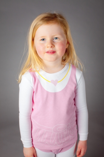 Adorable Kid's Pajama Set - Ballerina