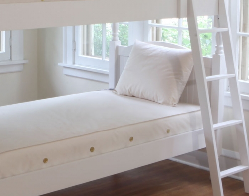 Waterproof 2 In 1 Kids Mattress - Naturepedic Latex & Wool-Free