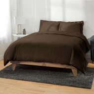 Espresso Duvet Set - Non-Pleated