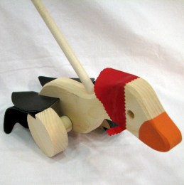 Wooden Push Duck Toy