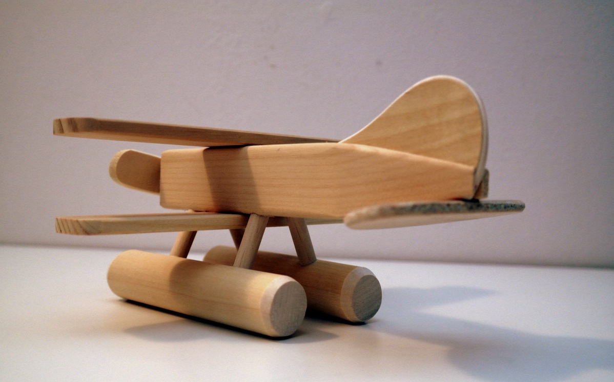 Wooden Sea Plane Toy